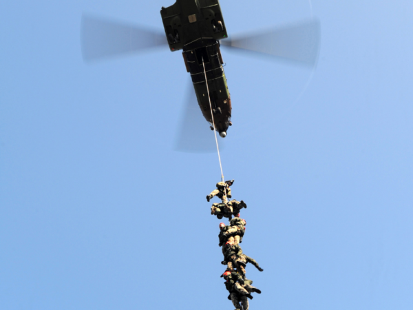 Military Helicopter Extraction Set, Rope, AeroNet